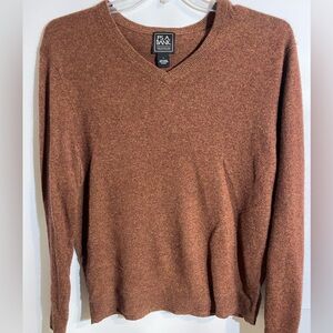 Jos. A. Bank Men's Brown Merino Wool Sweater